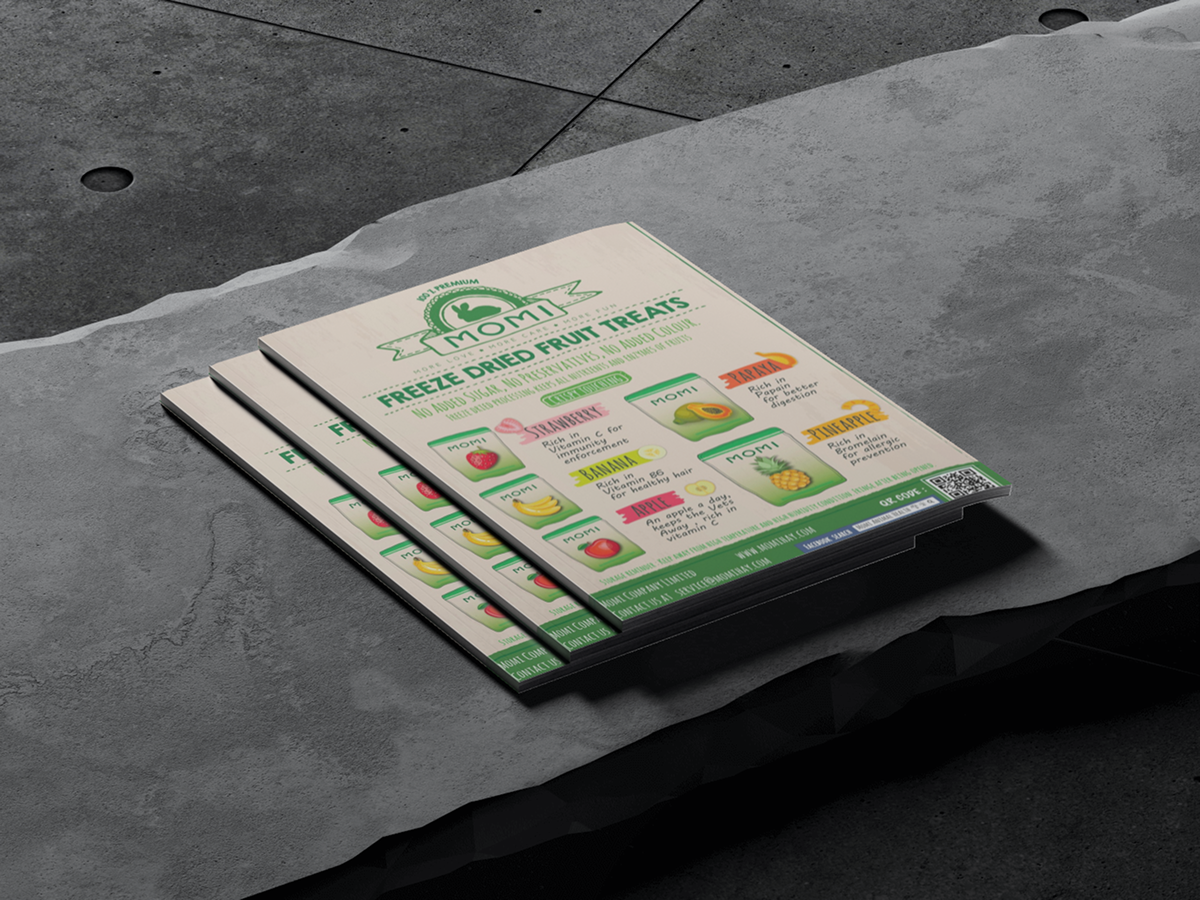 MOMI Animal Health — promotional print and retail creative 4 of 5